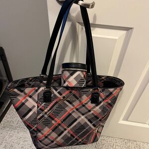 Lightly used VERA BRADLEY Shoulder Bag and Jewelry Case